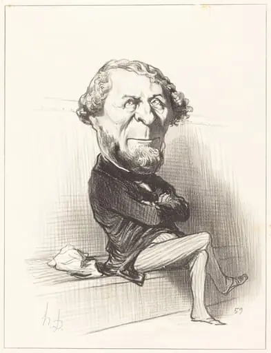 Marie Denis Larabit, by Honoré Daumier