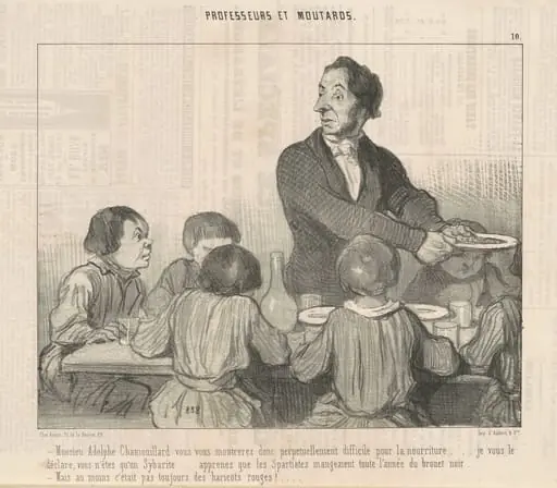 Monsieur Adolphe Chamouillard vous vous montrerez donc ..., by Honoré Daumier