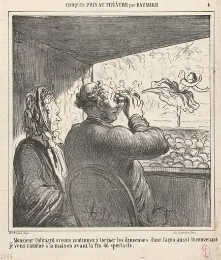 Monsieur Colimard si vous continuez ..., by Honoré Daumier