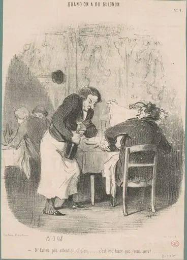 N'faites pas attention m'sieu ..., by Honoré Daumier
