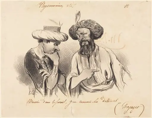 Nourri dans le séraii..., by Honoré Daumier