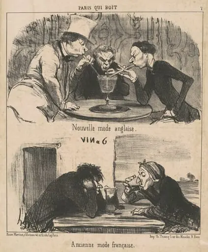 Nouvelle mode anglaise, by Honoré Daumier