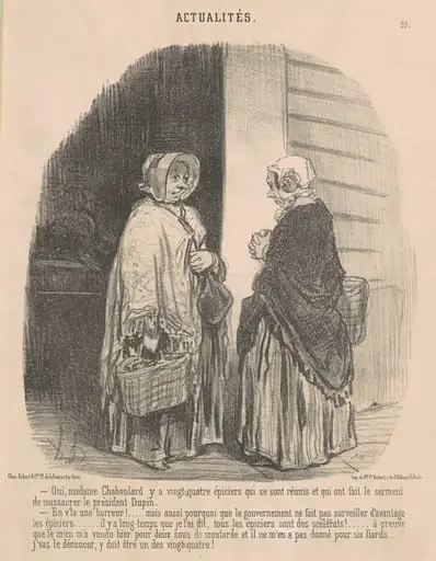 Oui, Madame Chaboulard ..., by Honoré Daumier