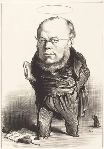 P.J. Proudhon, by Honoré Daumier
