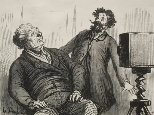 Photographers and Photographed, by Honoré Daumier