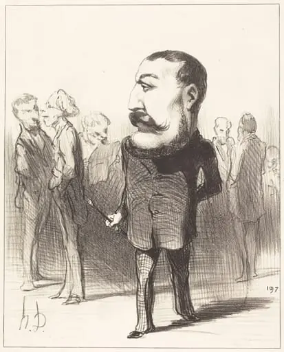 Pierre-Napoléon Bonaparte, by Honoré Daumier