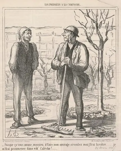 Pisque ca vous amuse ..., by Honoré Daumier