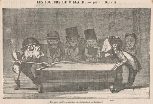 Plus qu'un point! ... Pas de chance!!, by Honoré Daumier