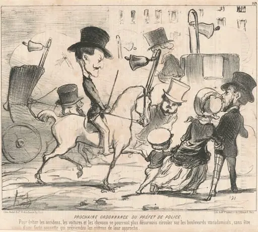 Prochaine ordannace du préfet de police, by Honoré Daumier