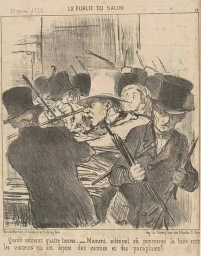 Quand sonnent quatre heures, by Honoré Daumier