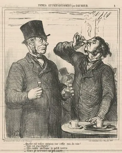 Quelle est votre opinion sur ..., by Honoré Daumier