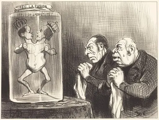 Regrets Superflus!, by Honoré Daumier