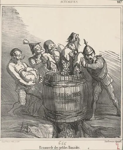 Renouvelé des petites Danaides, by Honoré Daumier