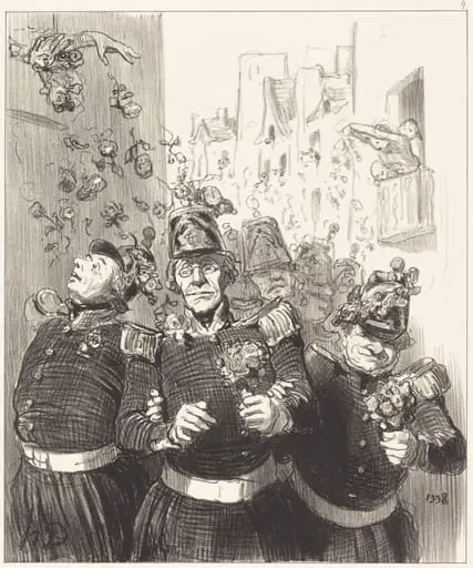 Rifolard est plus charmé que jamais..., by Honoré Daumier