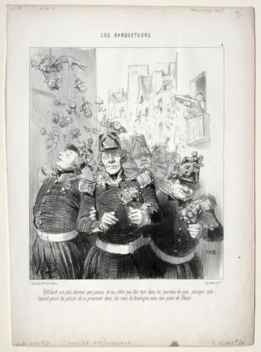 Rifolard is more delighted than ever..., by Honoré Daumier