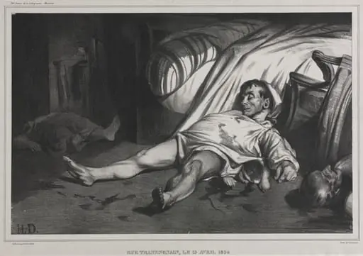 Rue Transnonain, April 15, 1834, by Honoré Daumier