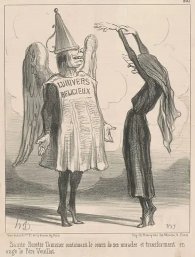 Sainte Rosette Tamisier ..., by Honoré Daumier
