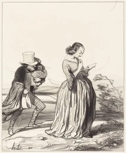 Saperlotte!... que je voudrais... que ma femme ait fini..., by Honoré Daumier