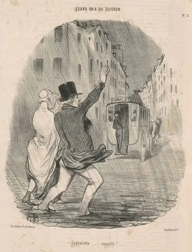 Saprelotte ... Complet! ..., by Honoré Daumier
