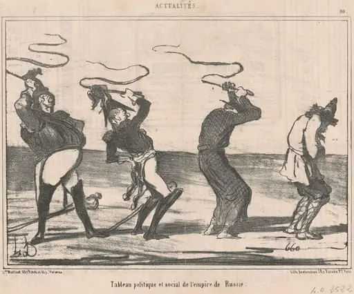 Tableau ... de l'empire de russie, by Honoré Daumier