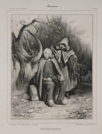 The Invalid, by Honoré Daumier