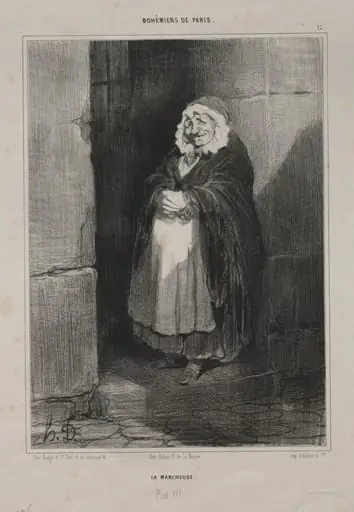 The Pedestrian, by Honoré Daumier