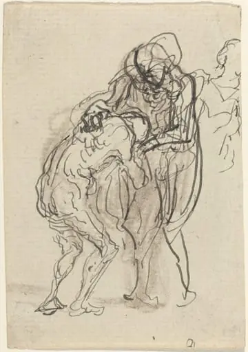 The Prodigal Son, by Honoré Daumier