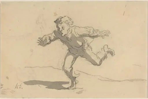 The Young Courier, by Honoré Daumier