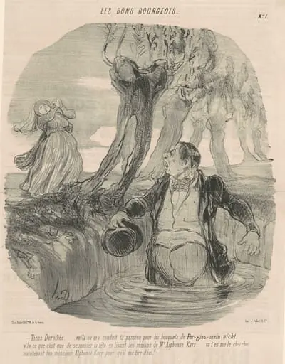 Tiens Dorothée ... Voila où m'a conduit ..., by Honoré Daumier