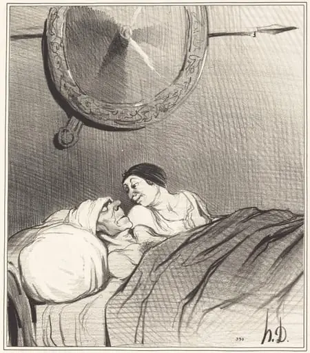 Ulysse et Pénélope, by Honoré Daumier