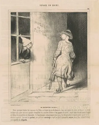 Un coléoptère chinois, by Honoré Daumier