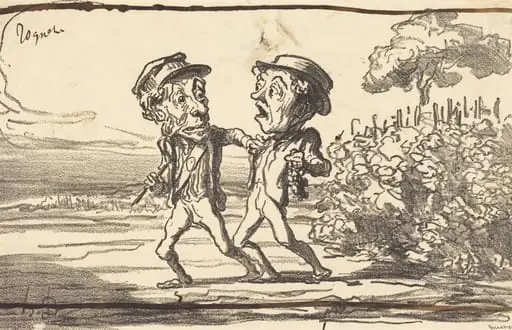 Un Criminel!, by Honoré Daumier