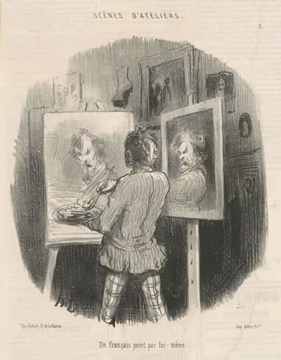 Un français peint par lui-même, by Honoré Daumier