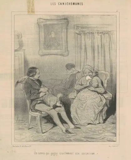 Un neveu qu gagne cruellement une succession, by Honoré Daumier