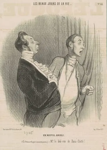 Un nouvel anobli, by Honoré Daumier