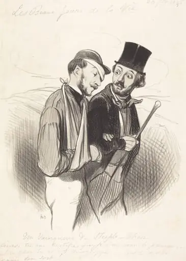 Un Vainqueur de Steeple-chase, by Honoré Daumier