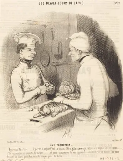 Une Promotion, by Honoré Daumier
