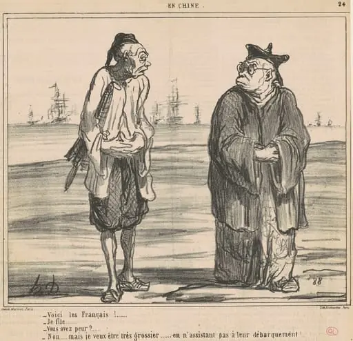 Voici les français! ... je fille ..., by Honoré Daumier