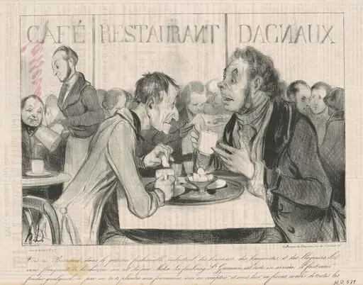 Vois-tu Bertrand..., by Honoré Daumier