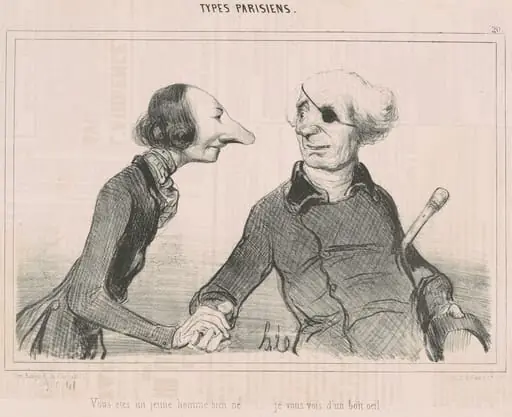 Vous êtes un jeune homme bien né!..., by Honoré Daumier