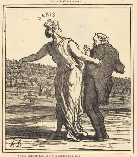 Voyons, monsieur Réac..., by Honoré Daumier