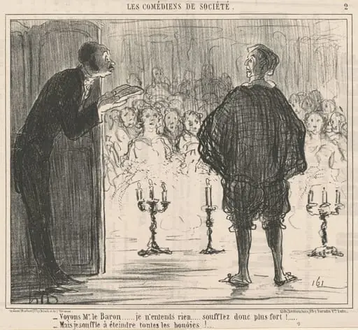 Voyons Mr. le Baron ..., by Honoré Daumier