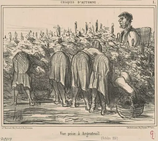 Vue prise a Argenteuil (Octobre 1856), by Honoré Daumier