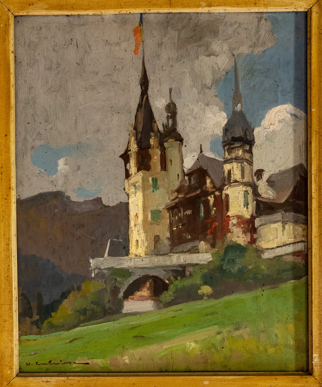 Castelul Peleș, by Honorius Crețulescu