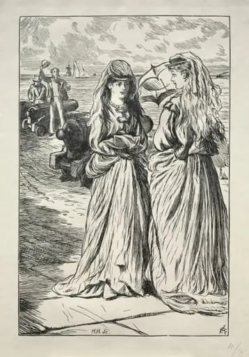 Lady Nelly - the Flirt, by Horace Harral