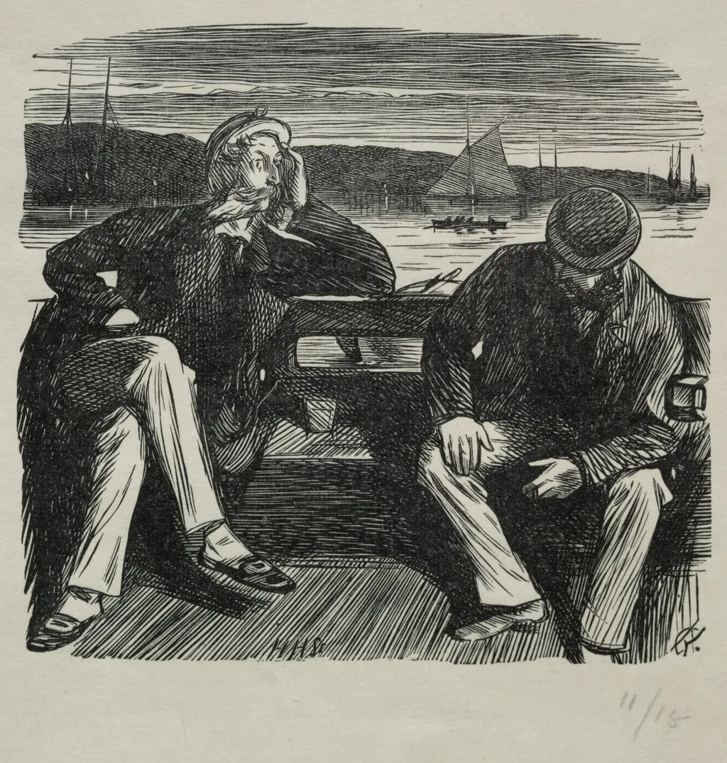 Lady Nelly - the Flirt, by Horace Harral, 1869