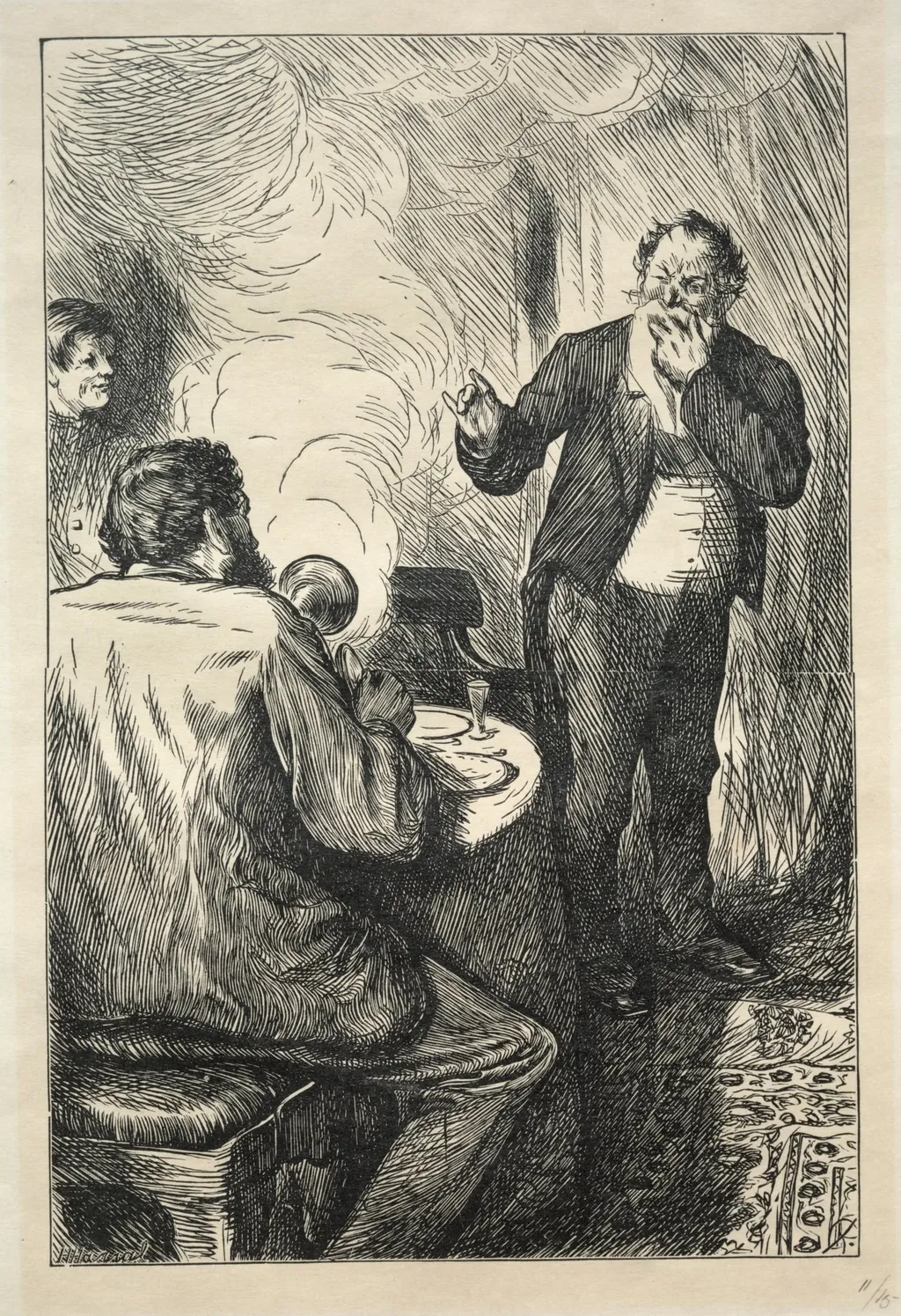 Smoking Strictly Prohibited, by Horace Harral, 1867