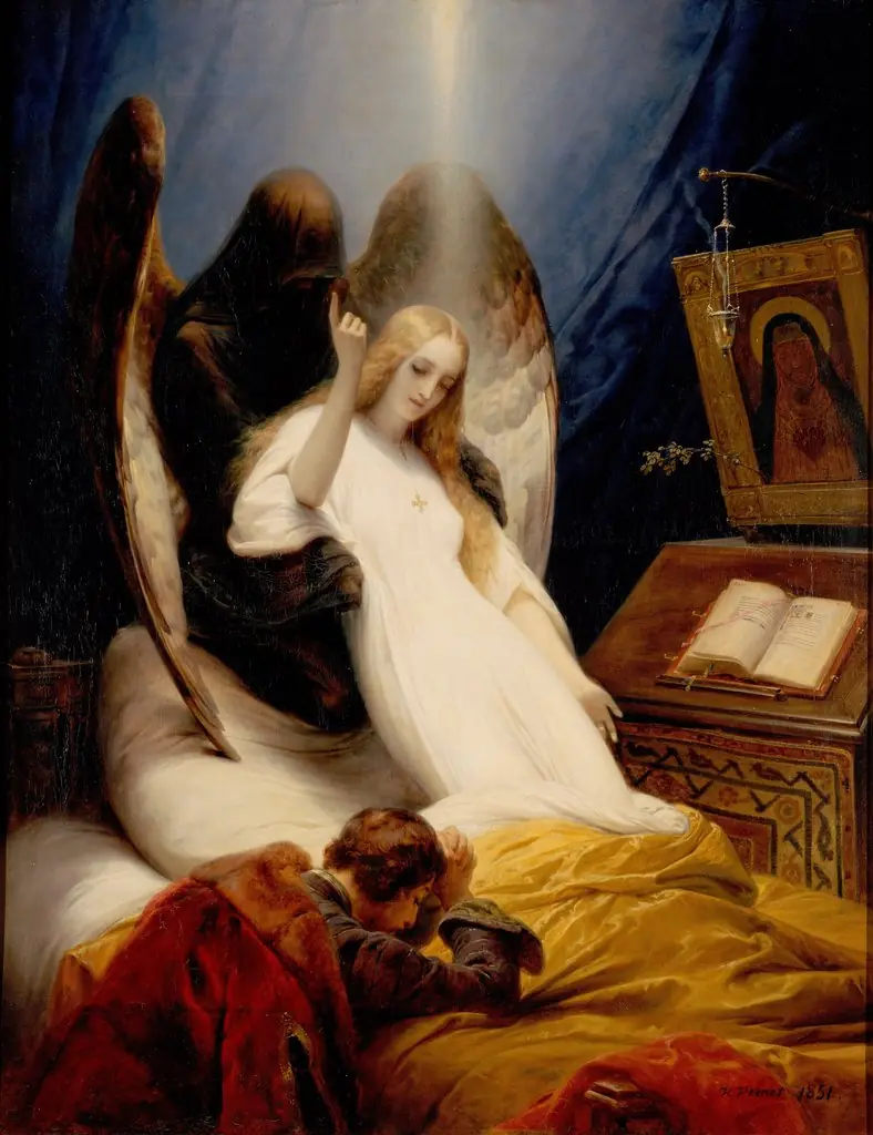 Angel of the Death, by Horace Vernet