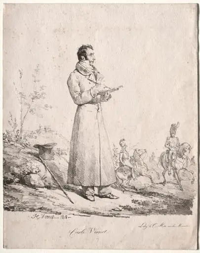 Antoine Charles Horace Vernet, called Carle, by Horace Vernet