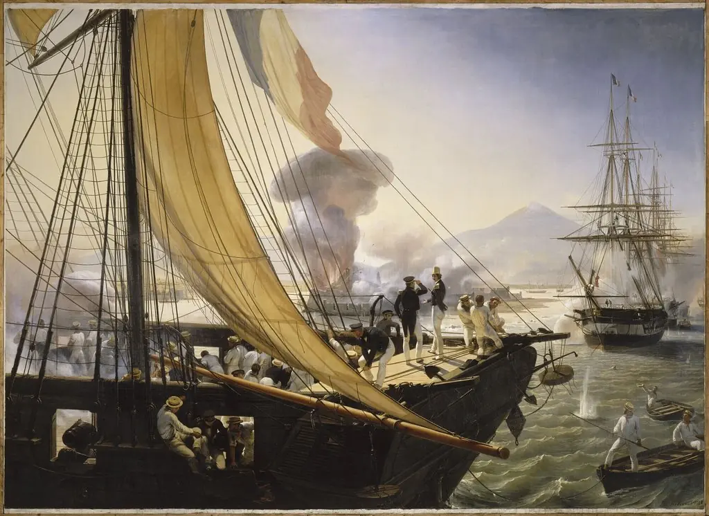 Capture of Fort San Juan de Ulúa, 27 November 1838, by Horace Vernet